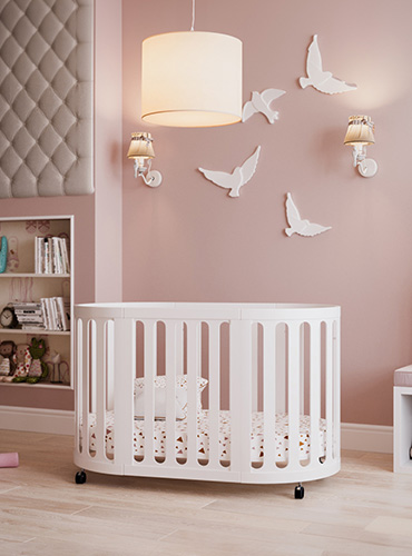 bela stajica otroska babyhood